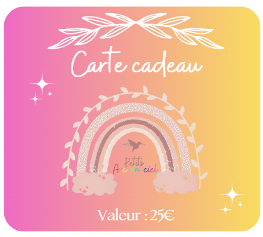 Carte cadeau 25€